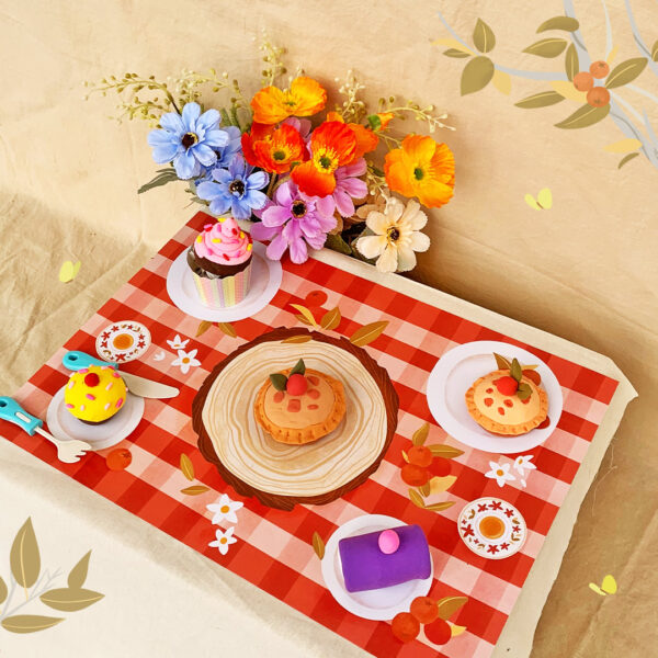 DIY Forest Bunny Tea Party Craft Kit - Image 2