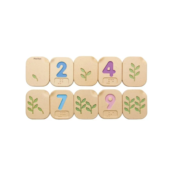 PlanToys Braille Numbers 1-10 - Image 3