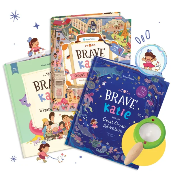 Brave Katie 3-in-1 Set and PlanToys Leaf Magnifier